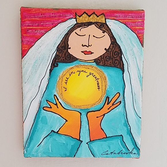 Donna Estabrooks Other - Donna Estabrooks "Greatness" Acrylic on Canvas